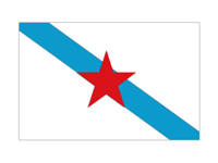 Estreleira: Galician Nationalist Flag