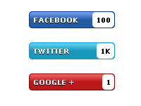 Social Buttons Count