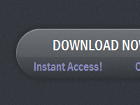 Cool Animated Download Glass Button