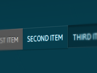 A Flash Blue Menu