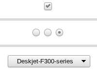Form Controls From Chrome's Print Preview