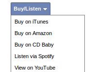 Facebook Style Dropdown Menu