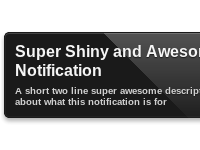 Pure CSS 3D Animated Growl Notification