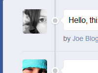 Timeline Style Blog Comments: Revamp