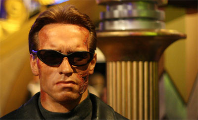 Arnold as the Terminator